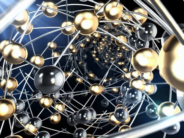 住宅用塗料セラグラスエックスの有機・無機ハイブリッド技術を説明する画像