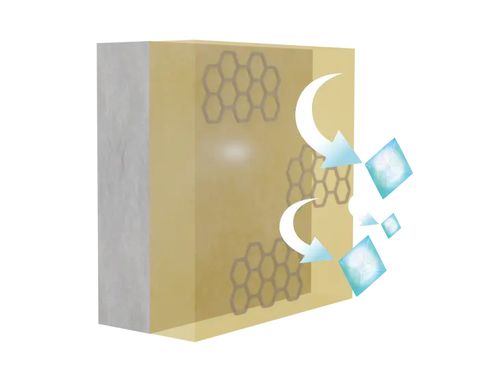 住宅用塗料セラグラスエックスの塩害を防ぐ技術を説明する画像